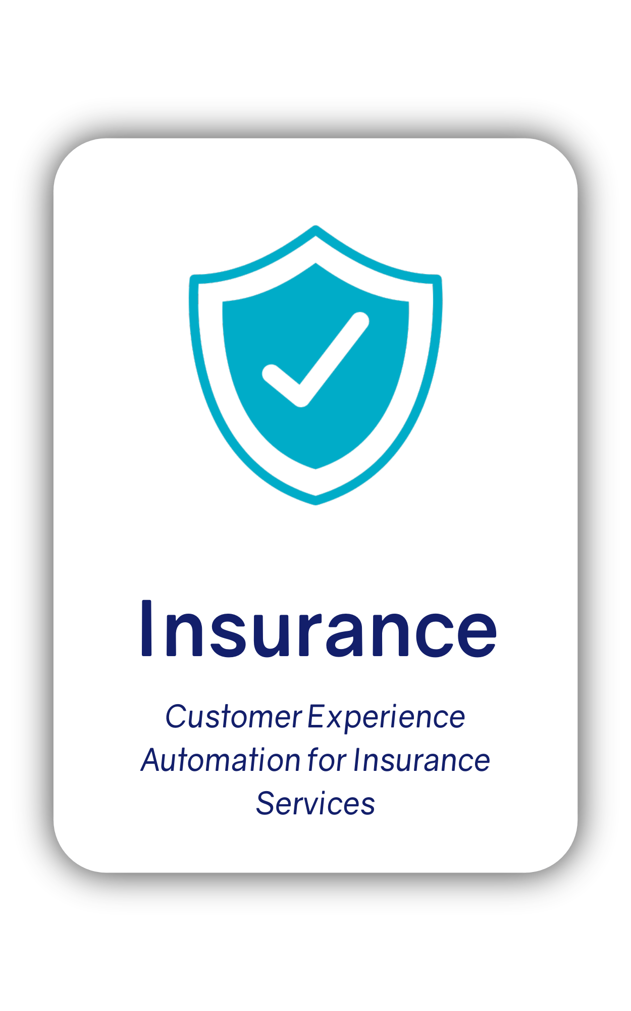 Insurance Industry Page Card
