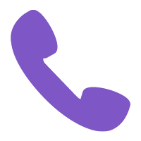 Phone Icon Purple