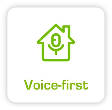 Voice First - Green