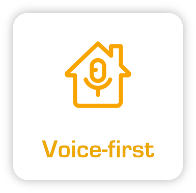 Voice First - Yellow